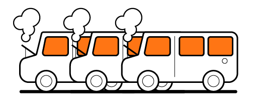 Breakdown Minibus fleet
